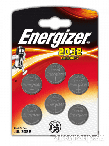 Батарейка  CR2032 Energizer