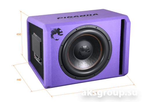DL Audio Piranha 15A V3 Purple