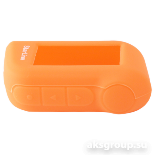 Чехол Силикон StarLine A 93 ОРАНЖЕВЫЙ