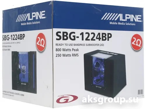 Alpine SBG-1224BP