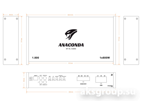 DL Audio Anaconda 1.800
