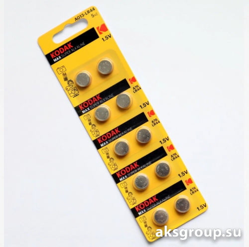 Kodak AG13/LR44/LR1154/A76-BL10
