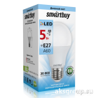 Лампа Smartbuy A60-05W/4000/E27 ( SBL-A60-05-4K-E27 )