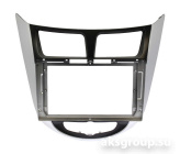 TEYES Hyundai Solaris 2010-2016 серо-черная