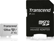 Transcend MicroSD 128Gb (SD adapter )