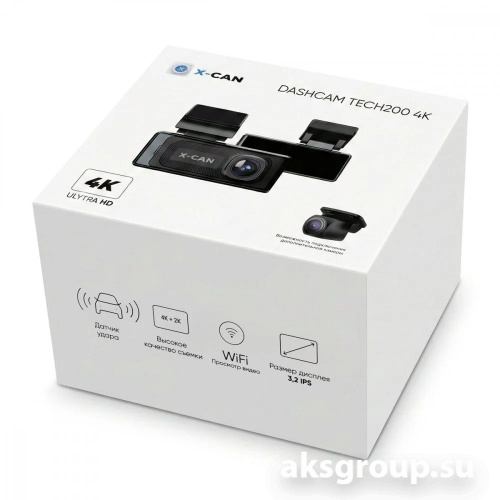 X-CAN DashCam Tech 200 4K