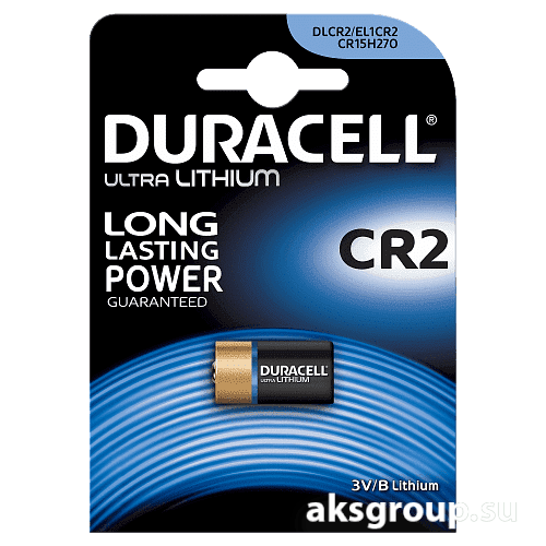 Батарейка CR2 Duracell Ultra