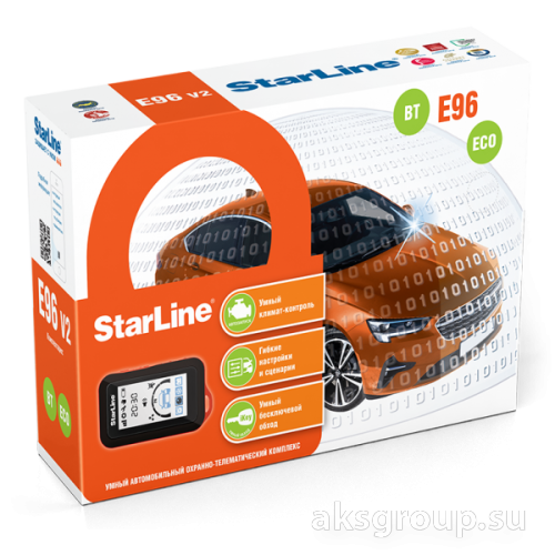 StarLine E96BT ECO 2CAN+4LIN