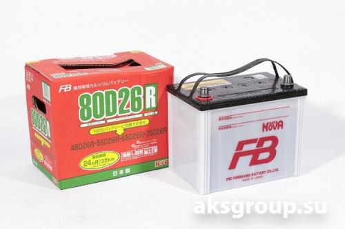 FURUKAWA BATTERY FB SUPER NOVA 80D26L