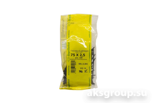 Стяжка кабельная Sapi Selco SEL.3.201R