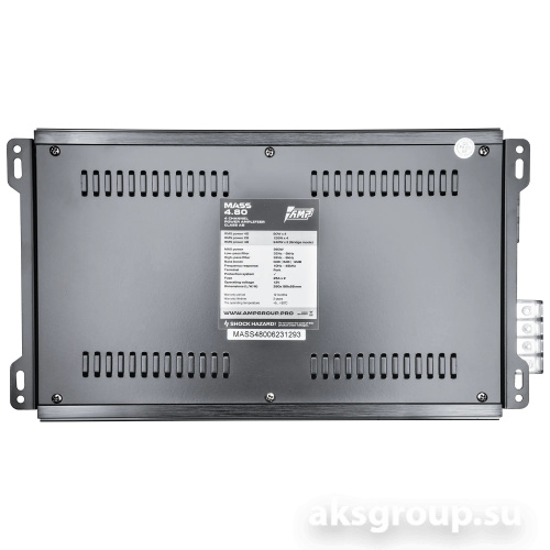 AMP MASS 4.80