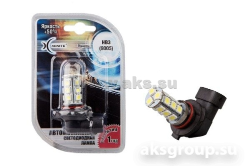 XENITE 9005 HB3 - 18SMD 5000K +50%