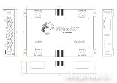 DL Audio Piranha 4.60