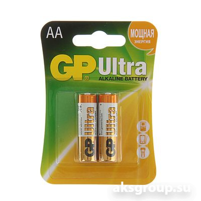 Батарейка АА LR06-2BL GP Ultra