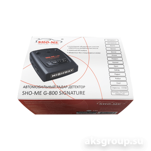 Sho-Me G-800 SIGNATURE