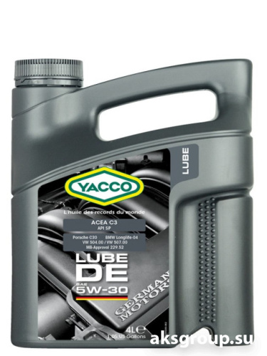 YACCO LUBE DE 5W30