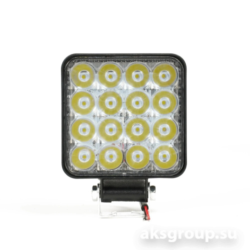 Автоэлектрика AE48S-16LED-PC -MINI Фара светодиодная,квадратная,85*19*113,48Вт,10-30V,1шт