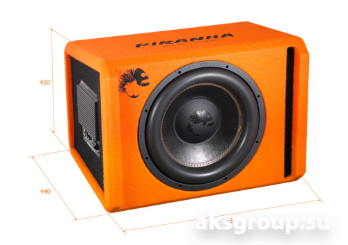 DL Audio Piranha 15A V3 Orange