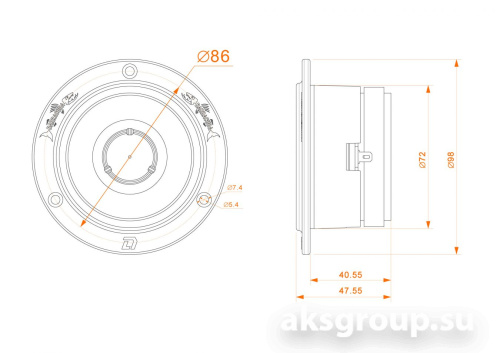 DL Audio Barracuda Tweeter SE V.2