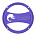 DL Audio Piranha 165 Grill Purple