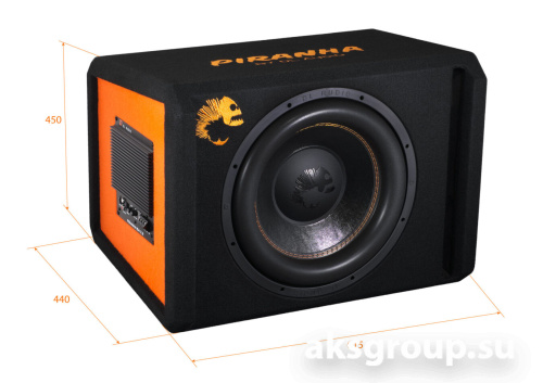 DL Audio Piranha 15A V2 Black