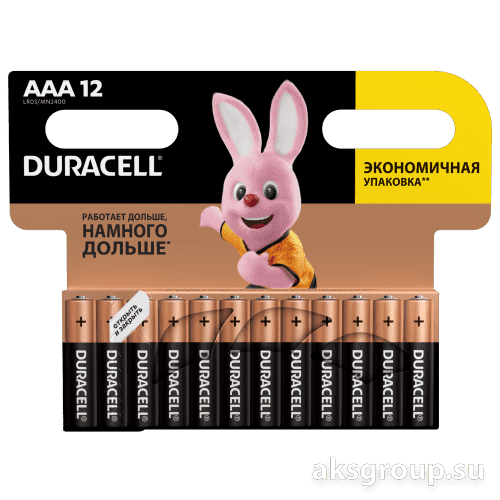 Duracell ААA LR03-12BL