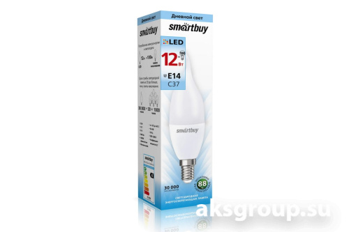 Лампа Smartbuy С37-07W/3000/E14 ( SBL-С37-07-3K-E14 )