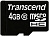Transcend MicroSD 4Gb (SD adapter ) TS4GUSDHC10