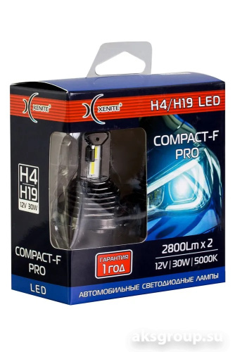 XENITE COMPACT-F PRO H4/H19