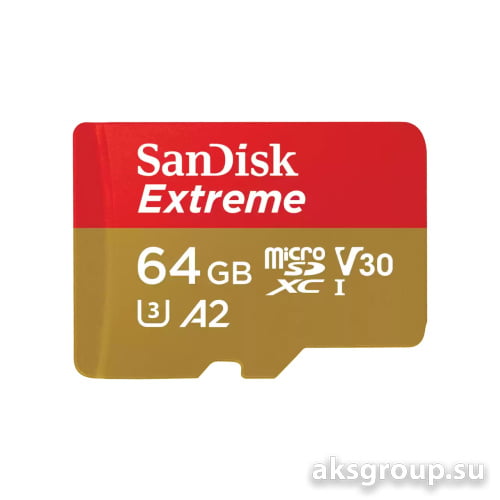 SanDisk MicroSD 64Gb UHS-I U3