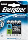 Батарейка ААA LR03-4BL LITHIUM ENERGIZER