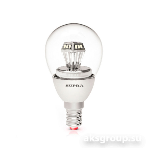 Лампы Supra SL-LED-CR-G45-4W/4000/E14