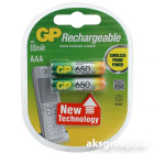 GP ААA R03 GP 650mAh