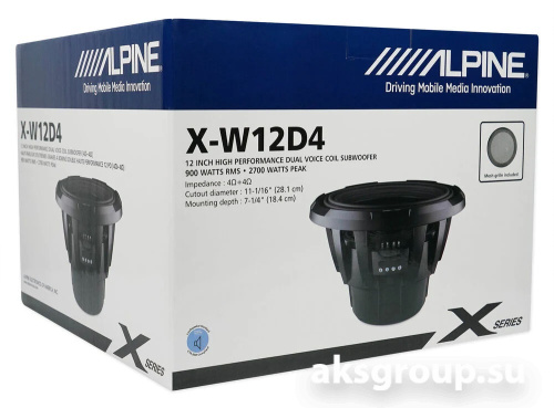 Alpine X-W12D4