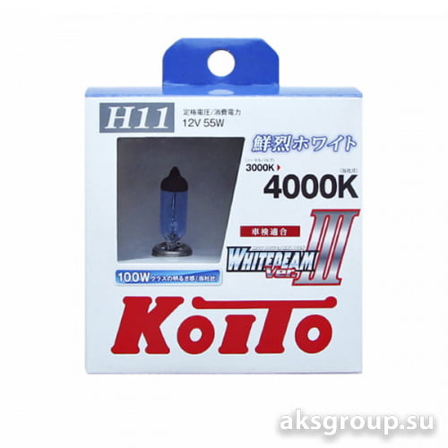 KOITO P0750W H11 WHITEBEAM