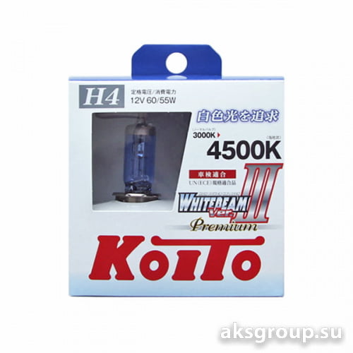 KOITO P0744W H4 WHITEBEAM Premium