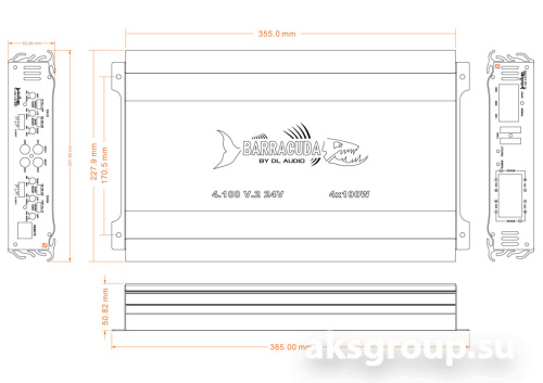 DL Audio Barracuda 4.100 V2 24V