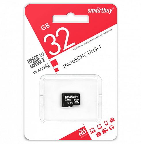 Smartbuy MicroSDHC 32Gb Class 10 ( Без адаптера SD)