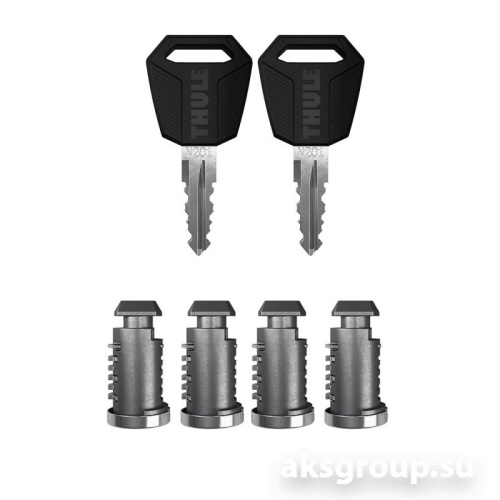 THULE Набор замков для багажника 2018 (4 шт)