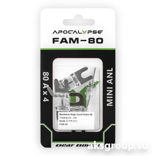 DEAF BONCE APOCALYPSE FAM 80