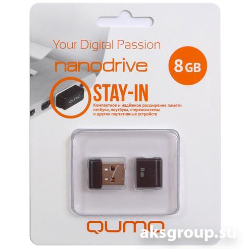 Qumo USB 8GB NANO