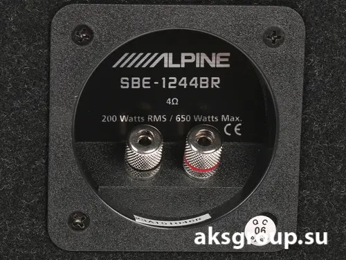 Alpine SBE-1244BR