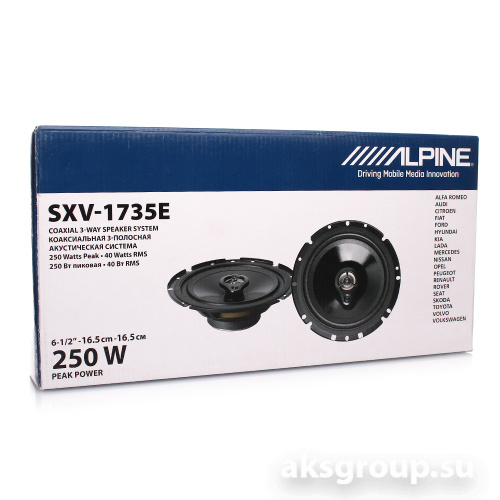 Alpine SXV-1735E