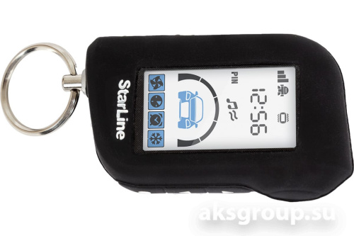 Чехол Силикон StarLine A 93 ЧЕРНЫЙ