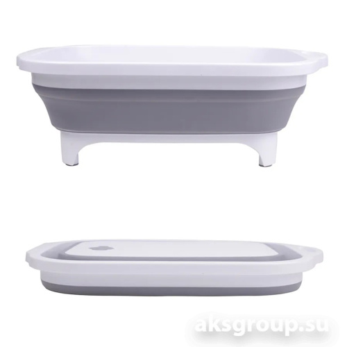 TAKARA Складная корзина 4 в 1/ разделочная доска NT1888