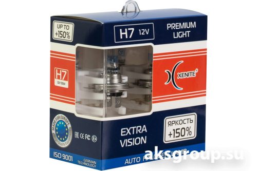 XENITE H7 PREMIUM EXTRA VISION +150%