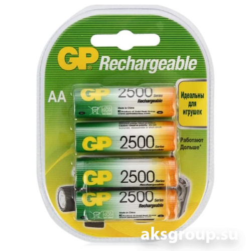 Аккумулятор АА R6 GP 2500mAh
