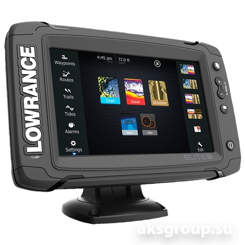 Lowrance Elite-7Ti Mid/High/TotalScan