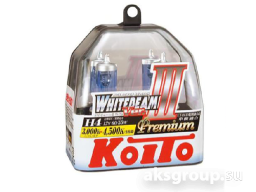 KOITO P0744W H4 WHITEBEAM Premium