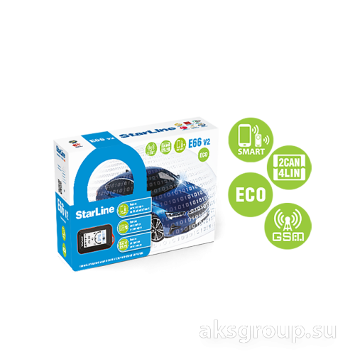 StarLine E66V2 GSM ECO